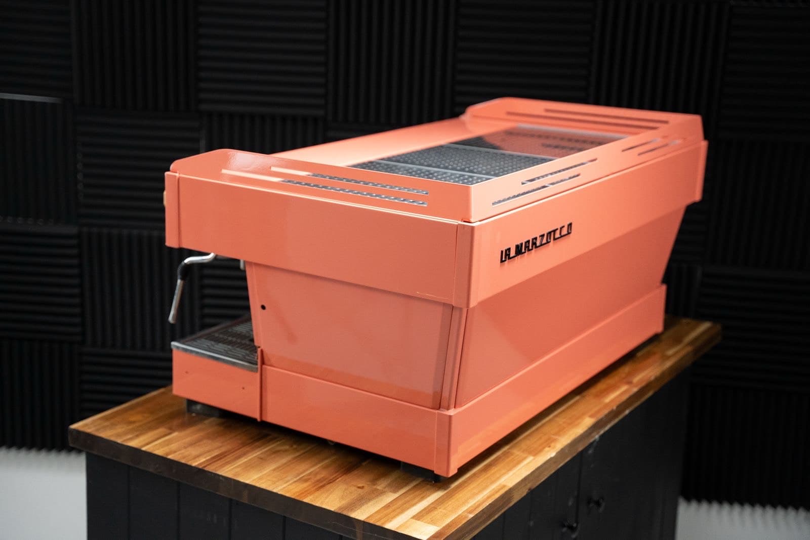 Pre-Loved La Marzocco PB 3 Group Custom Sand Orange Espresso Machine
