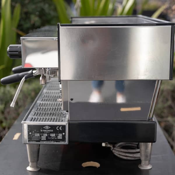 Clean Pre Owned 3 Group Tall Cup La Marzocco Linea AV Coffee Machine