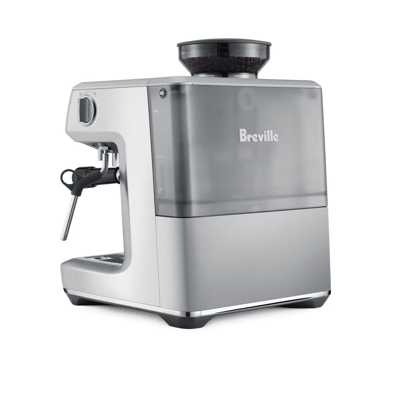 Breville Barista Express Impress Manual Espresso Machine with free coffee and accessories