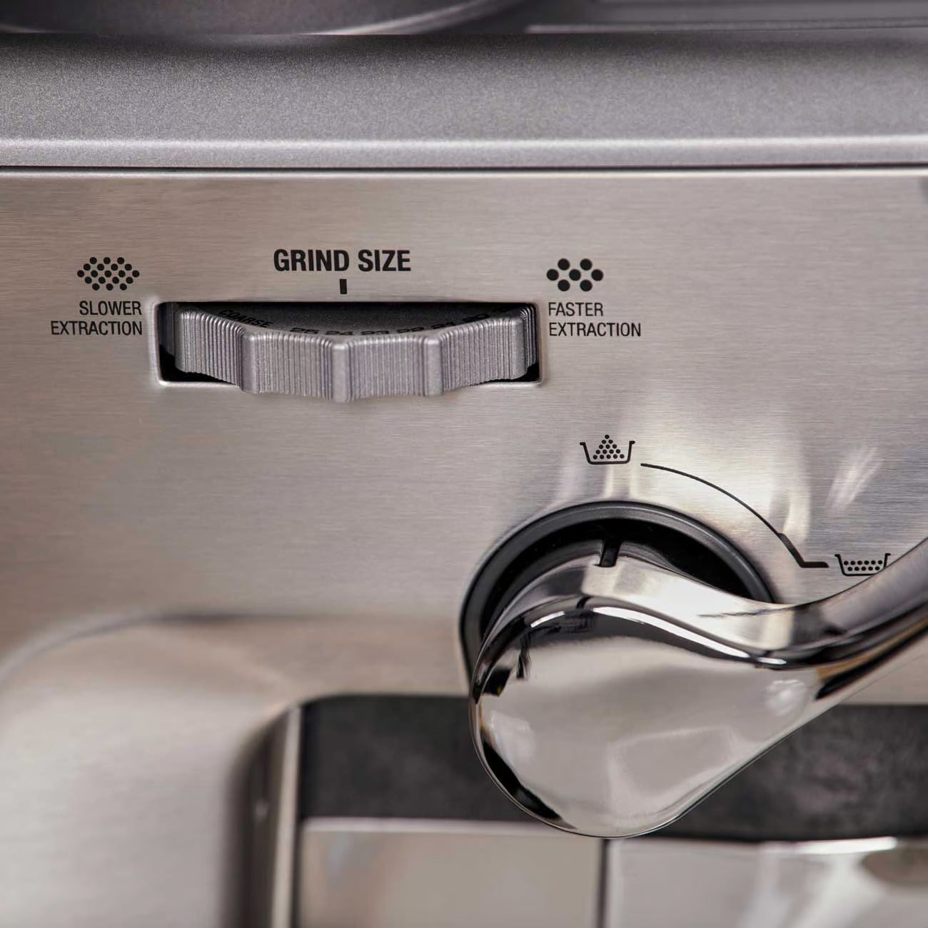 Breville Barista Express Impress Manual Espresso Machine with free coffee and accessories