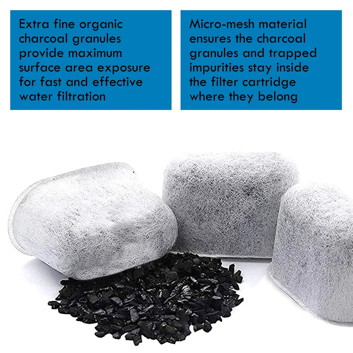 Kenmore Universal Fit Charcoal Water Filters for Coffee Makers