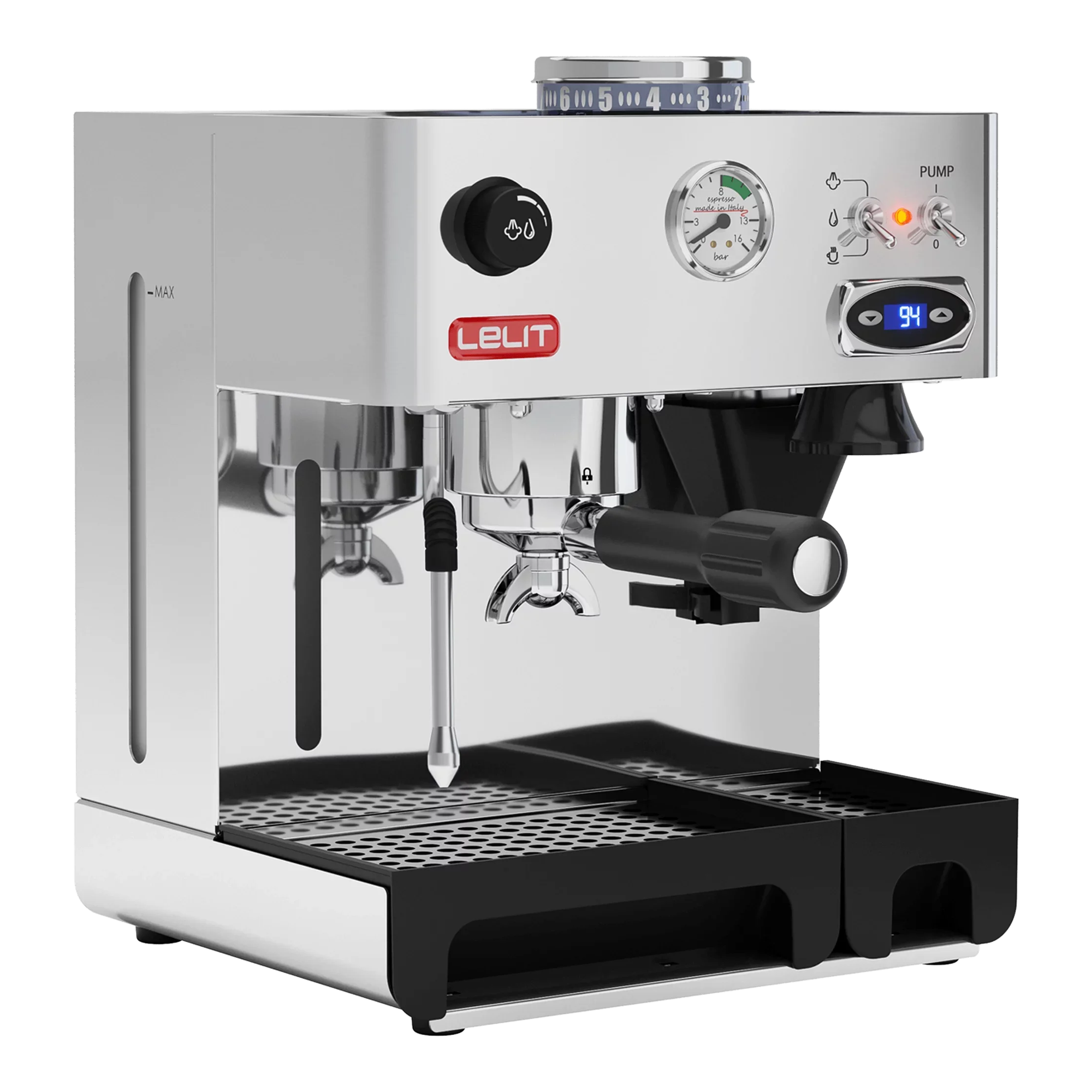 Lelit Anita - PL42TEMD Coffee Machine Polished Stainless Steel