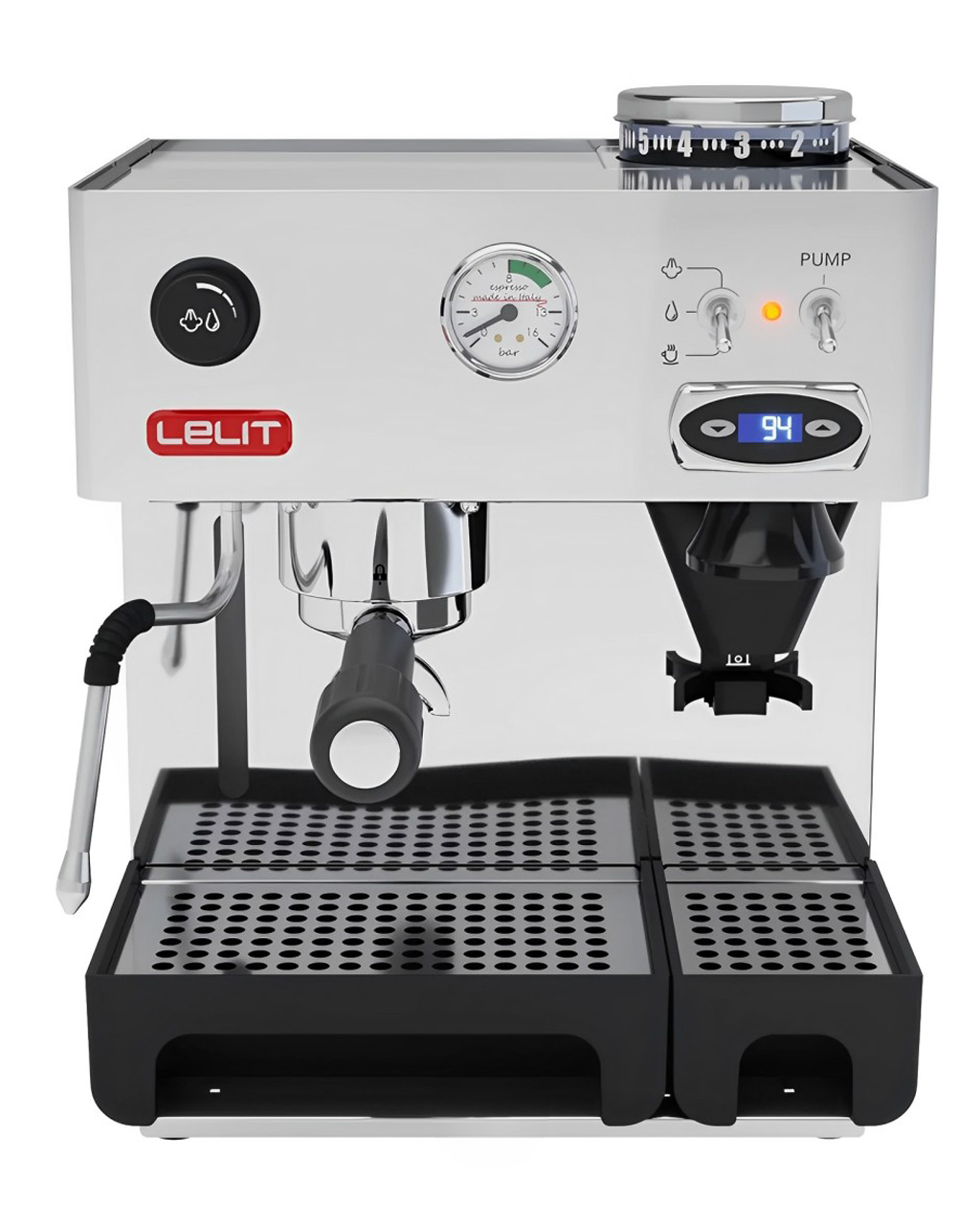 Lelit Anita - PL42TEMD Coffee Machine Polished Stainless Steel