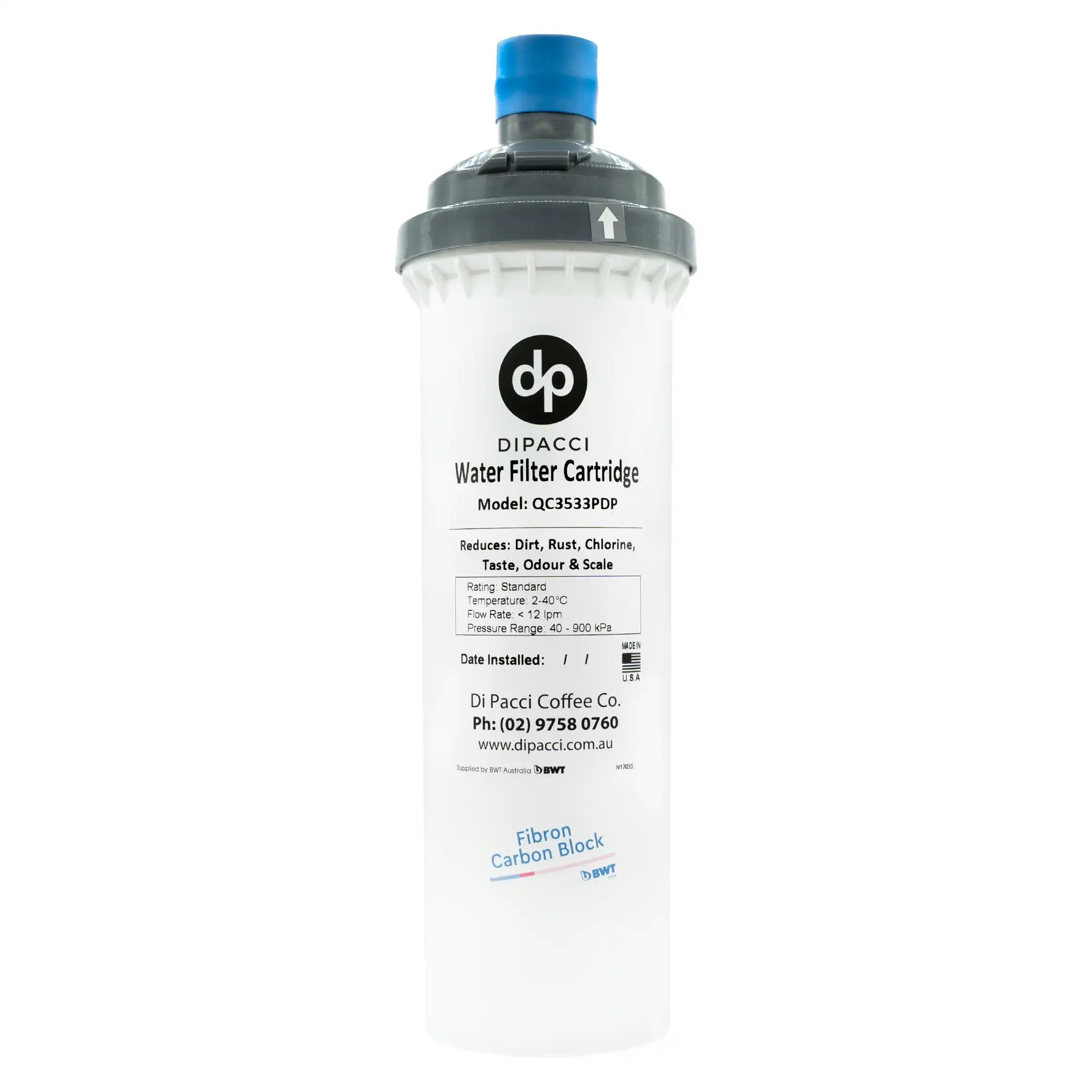 Dipacci Coffee Co. Water Filter Cartridge QC3533PDP