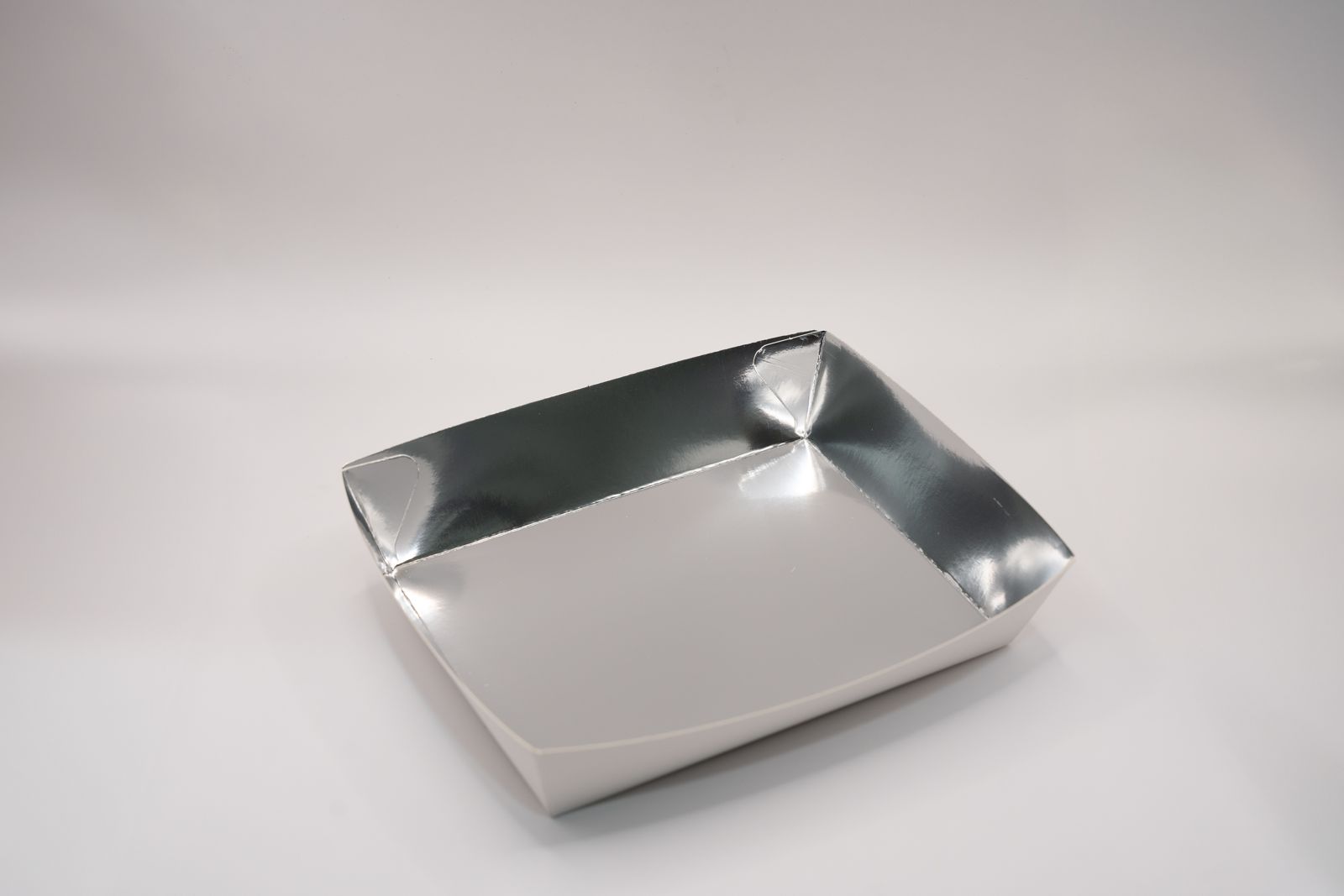 500 Foil Lined Open Tray For Cafe / Patisserie / Takeaway