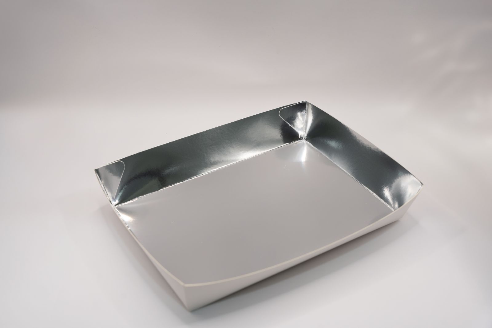 500 Foil Lined Open Tray For Cafe / Patisserie / Takeaway