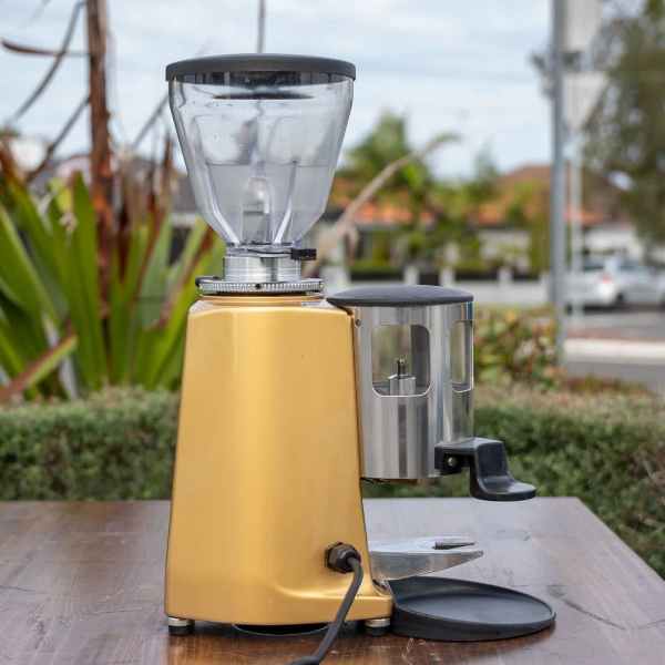 Pre Loved Fully Serviced Gold Mazzer MINI Coffee Grinder