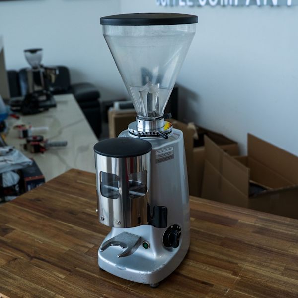 Pre-Owned Mazzer Super Jolly Automatic Grinder Silver Commercial