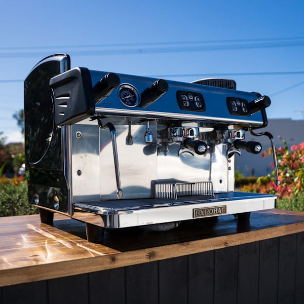 Pre-Loved Expobar Zircon 2 Group Coffee Machine – Tall Cup | 15 Amp