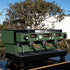 Army Green Custom La Marzocco Linea Commercial Coffee