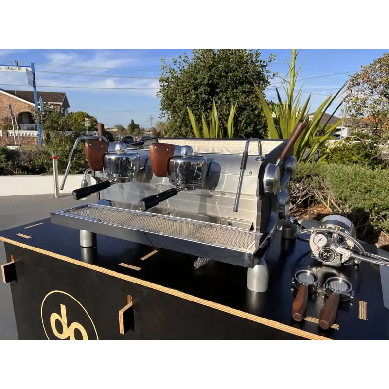 As New 2 Group Slayer Espresso Commercial Coffee Machine