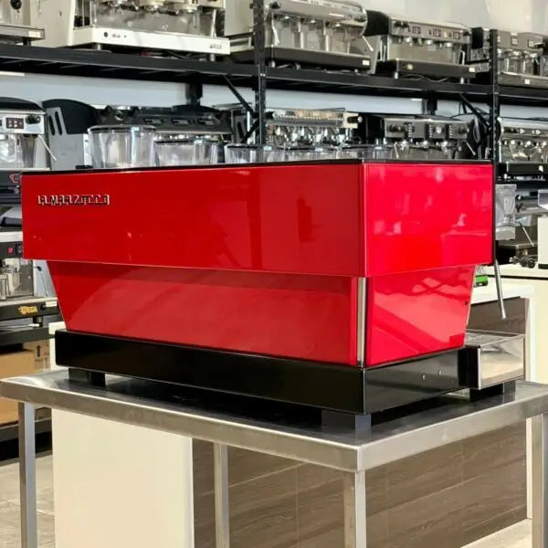 As New 3 Group La Marzocco Linea Ferrari Red Commercial