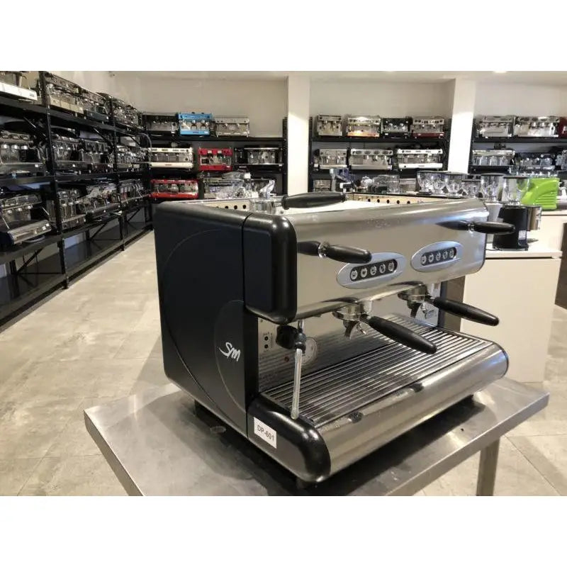 As new San Marco 80e 2 Group Commercial Coffee Machine - ALL