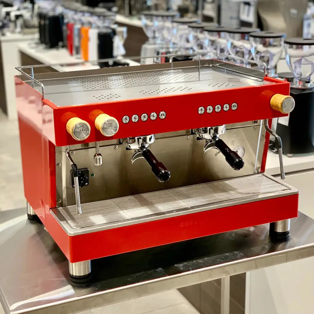 Ascaso Immaculate Red Ascaso Barista 2 Group High Cup