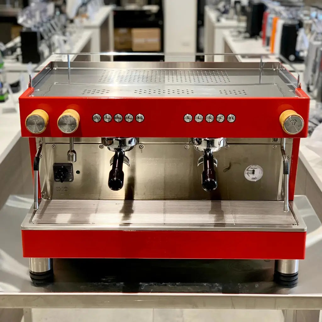 Ascaso Immaculate Red Ascaso Barista 2 Group High Cup