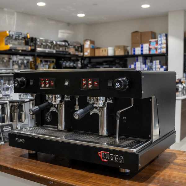 Second Hand 2 Group Wega Pegaso Commercial Coffee Machine