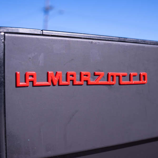 Pre Owned Custom 2 Group La Marzocco Linea Av In Matt Black Coffee Machine