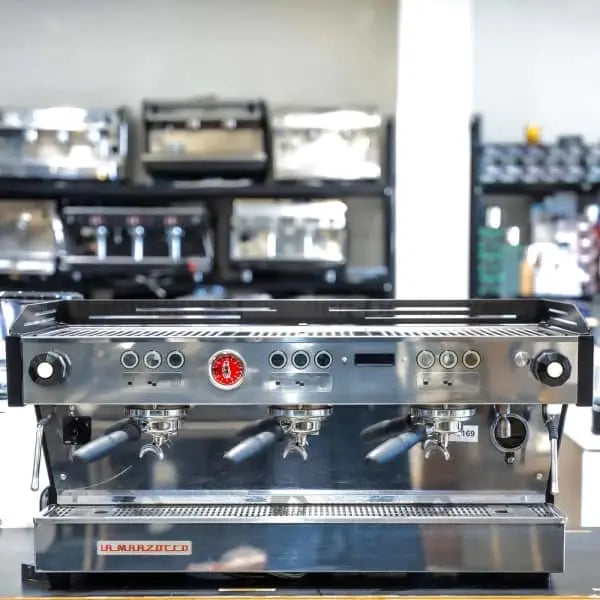 Beautiful Pre Loved 3 Group La Marzocco PB In Matt Black -