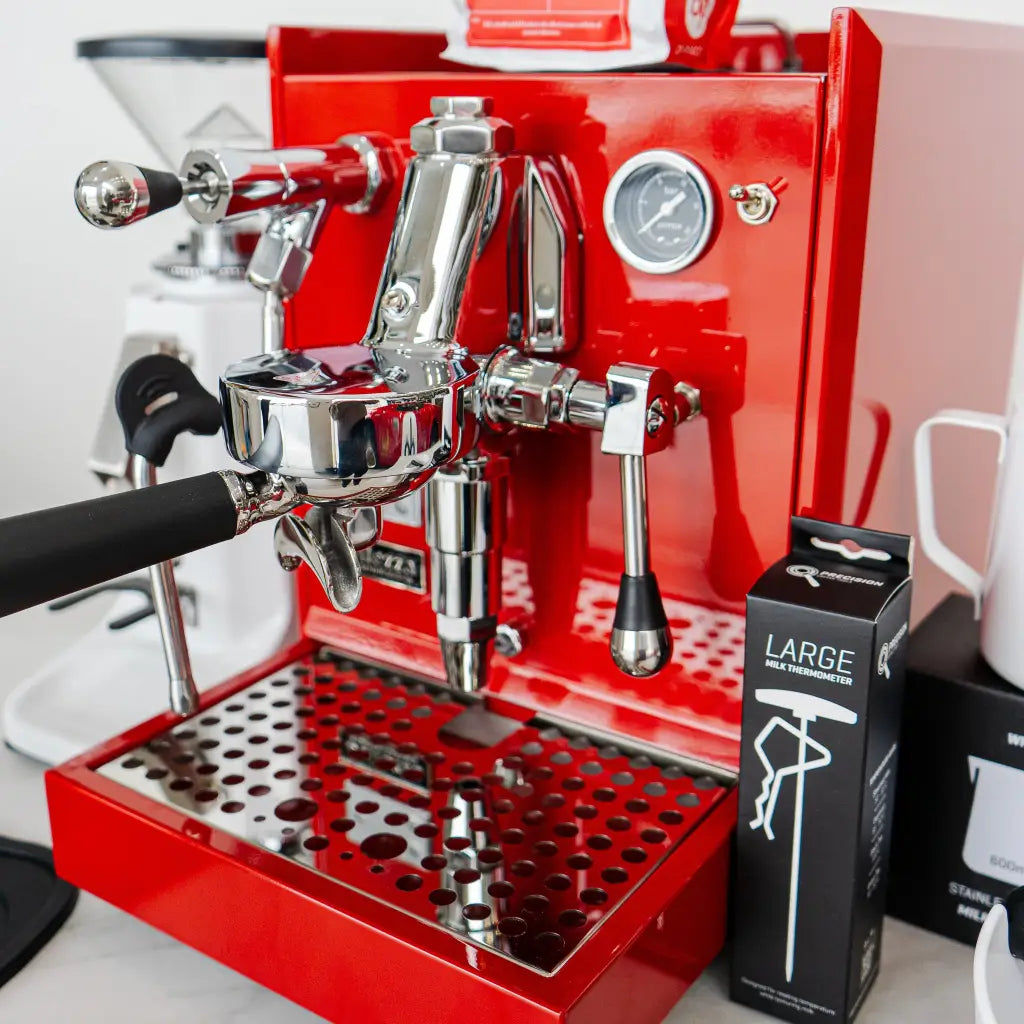 Bellezza Chiara Custom Red & Bellezza Piccola Grinder +