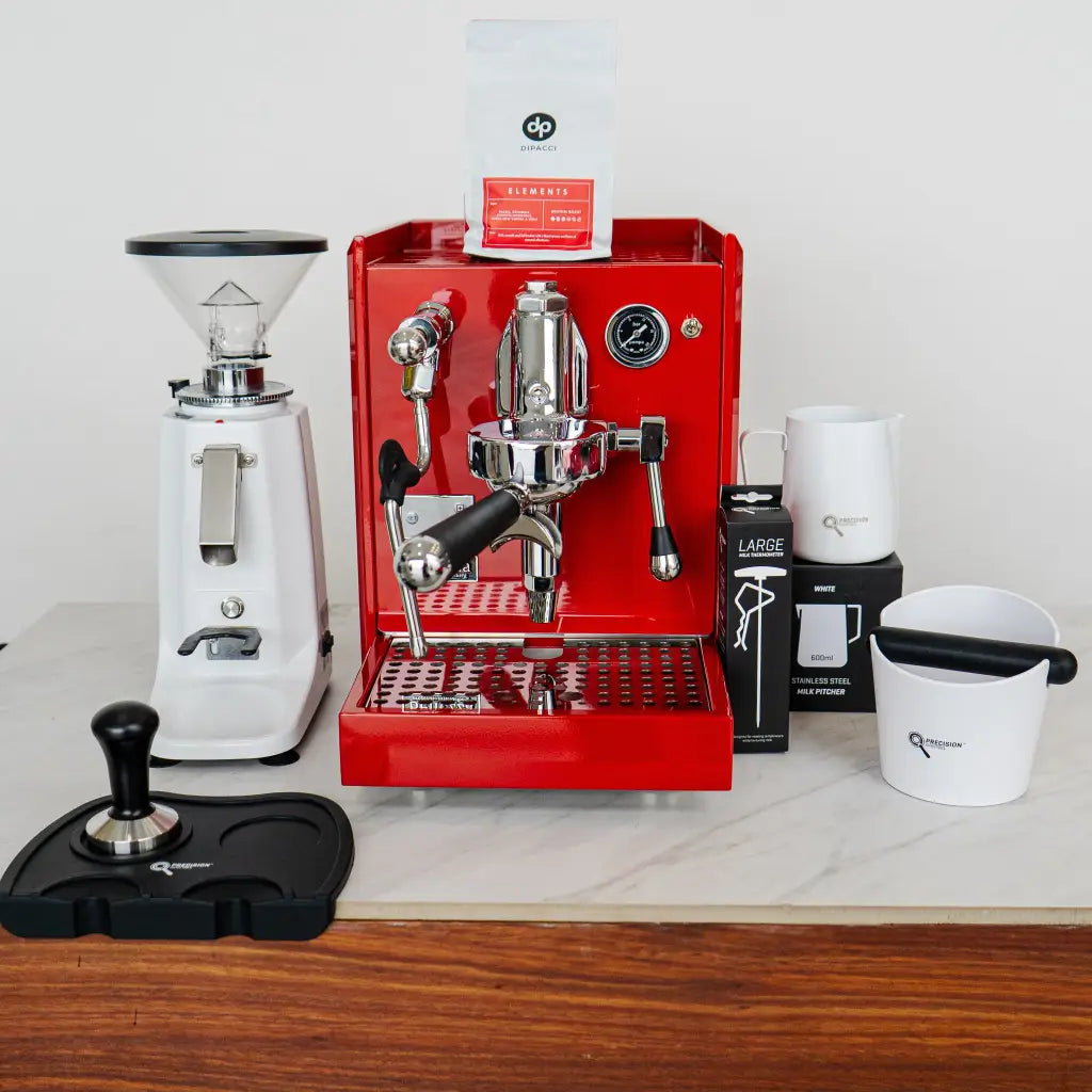 Bellezza Chiara Custom Red & Precision GSP Grinder + Starter