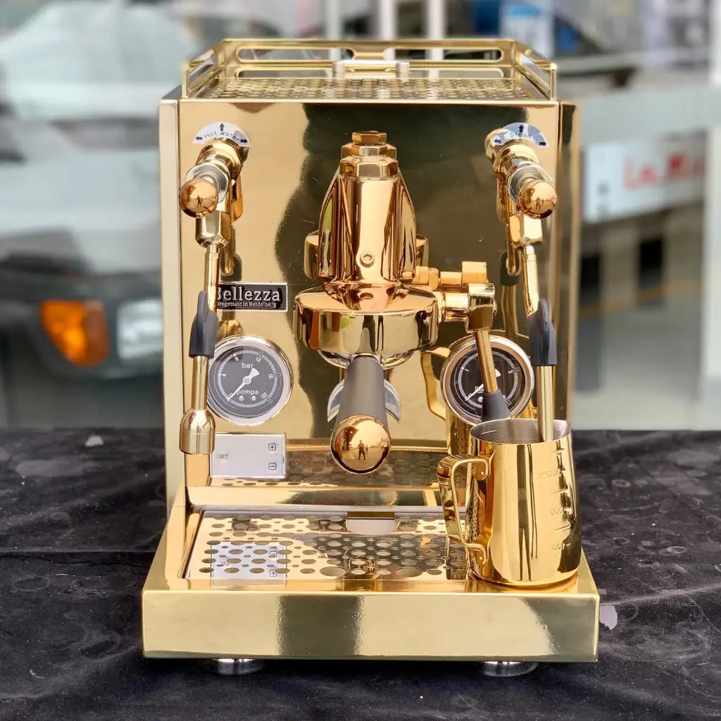 Bellezza Espresso Inizio Rotary 24 Carat Gold - ALL