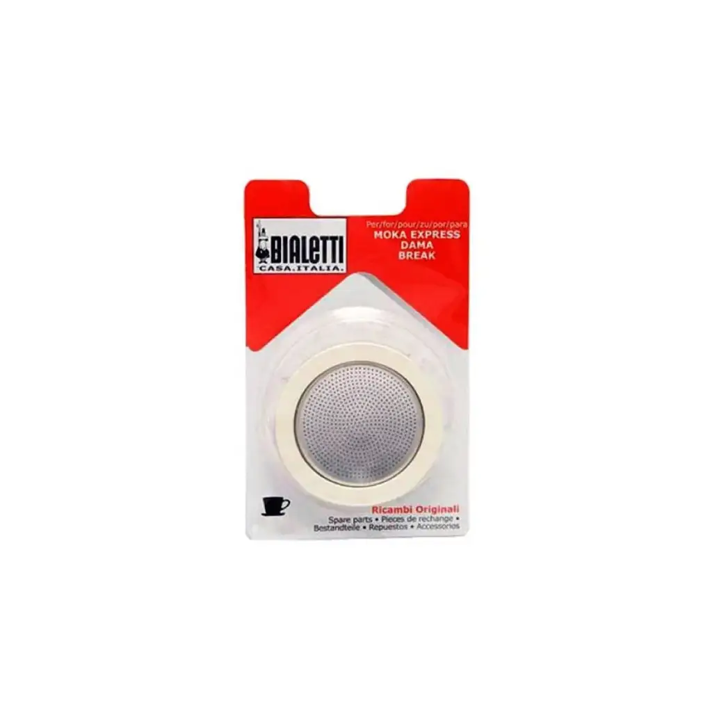 Bialetti Replacement Seal Filter(Moka Express Dama Break) -