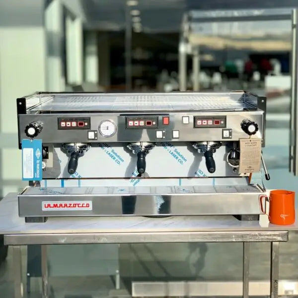 Brand New Custom 3 Group La Marzocco Linea Shot Timer Coffee