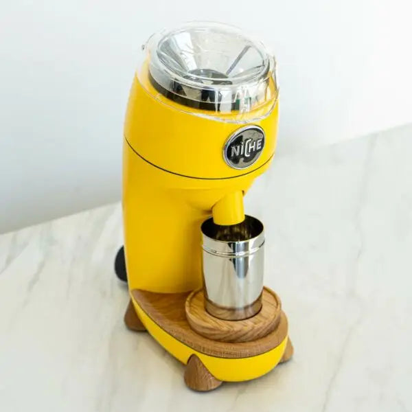 Brand New Custom Canary Yellow Niche Zero Grinder