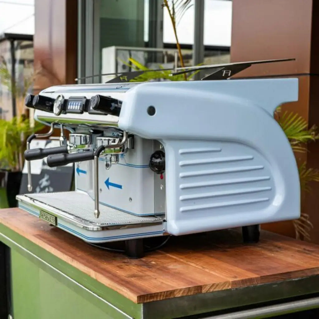 Brand New Expobar Ruggero V2 Baby Blue Commercial Coffee