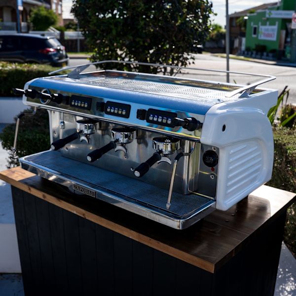 Pre Owned Expobar Ruggero 3 Group Tall Cup White Lever