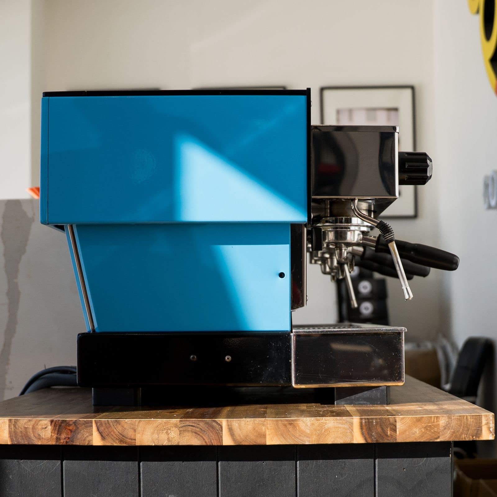 La Marzocco Linea 3 Group Tall Cup Chronos Custom Ocean Blue