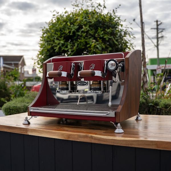 Ex Demo Commercial 2 Group ESE Pod Coffee Machine With Milk Steamer