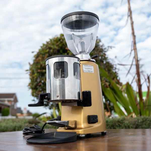 Pre Loved Fully Serviced Gold Mazzer MINI Coffee Grinder