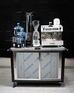 Brand New Self-Contained FIAMMA Commercial Coffee Cart Package