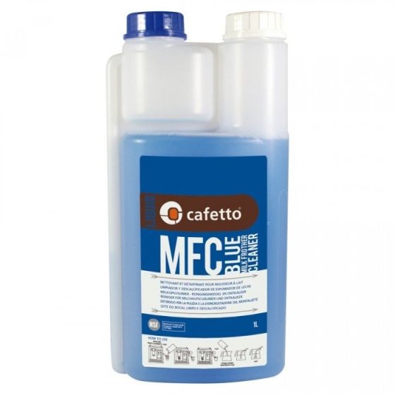 Cafetto Daily Milk Frother Cleaner MFC 1L Blue