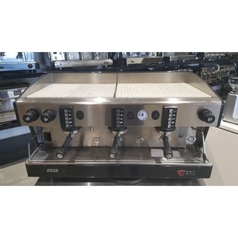 CHEAP 3 GROUP USED WEGA ATLAS COMMERCIAL COFFEE MACHINE -