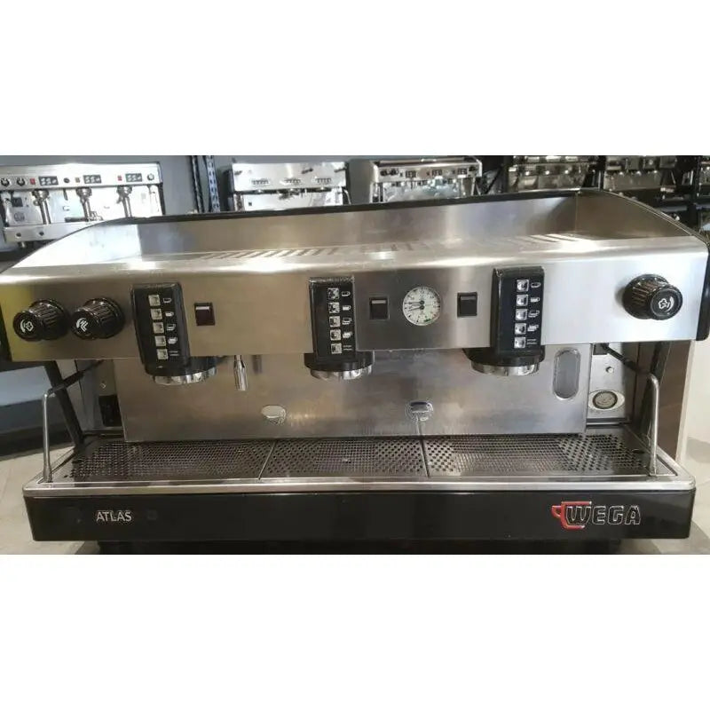 Cheap BLACK Workhorse 3 Group Wega Atlas Commercial Coffee