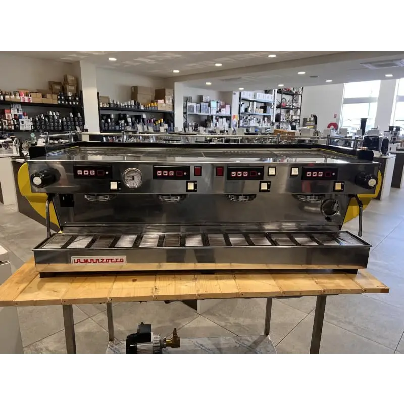 Cheap Late Model 4 Group La Marzocco FB70 Commercial Coffee