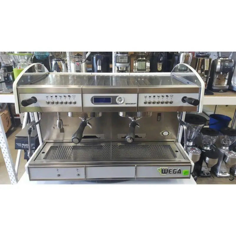 Cheap Pre-Owned 2 Group Wega Concept Commercial Coffee