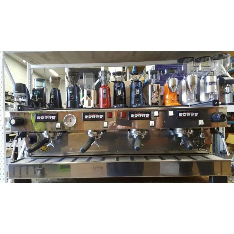 Cheap Pre-Owned 4 Group La Marzocco Linea Commercial Coffee