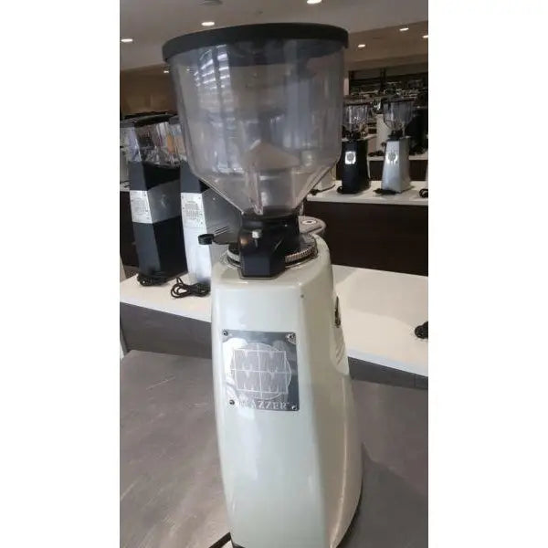 Cheap Second Hand Mazzer Robur Electronic In White - ALL