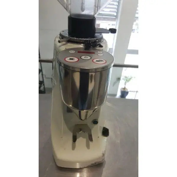 Cheap Second Hand Mazzer Robur Electronic In White - ALL