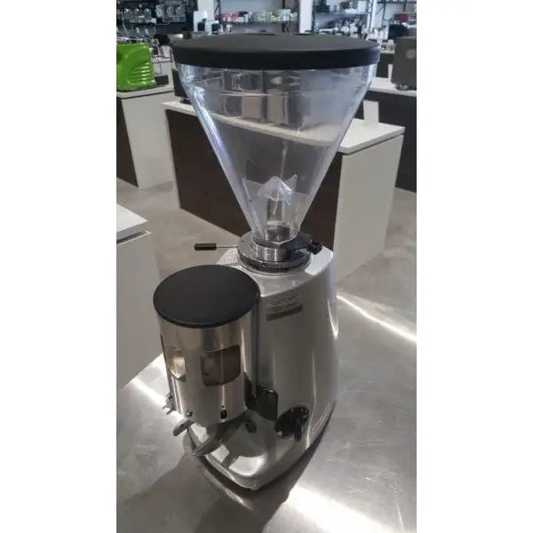 Cheap Silver Mazzer Super jolly Espresso Coffee Bean Grinder