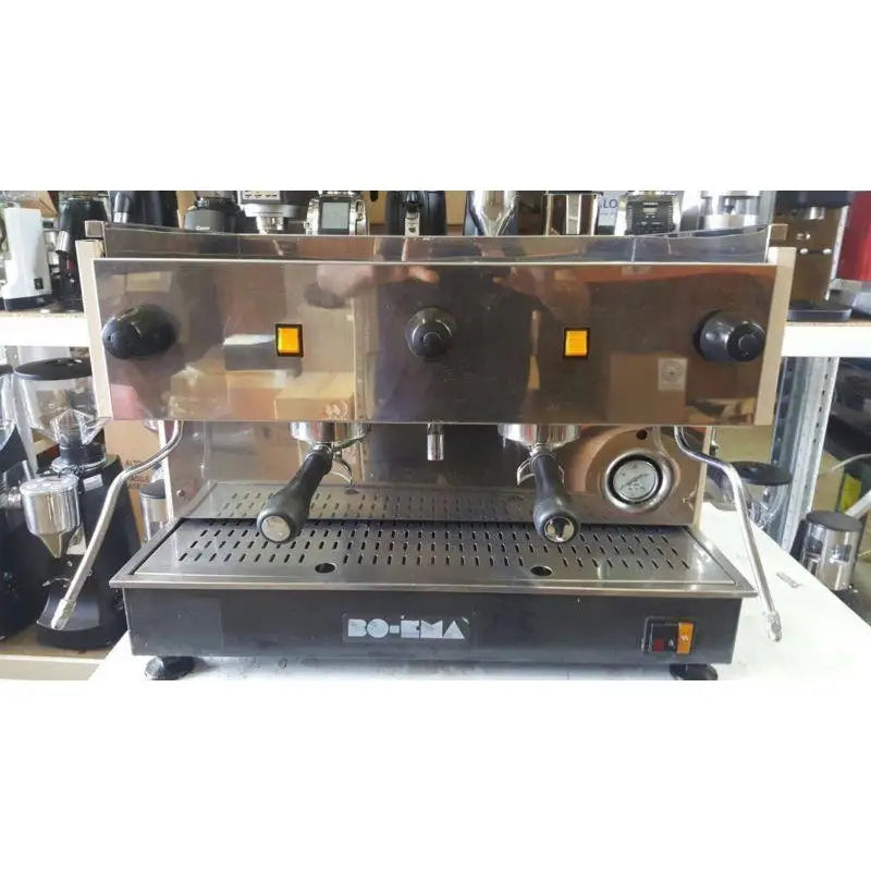 Cheap Used Beige 2 Group Boema Commercial Coffee Machine -