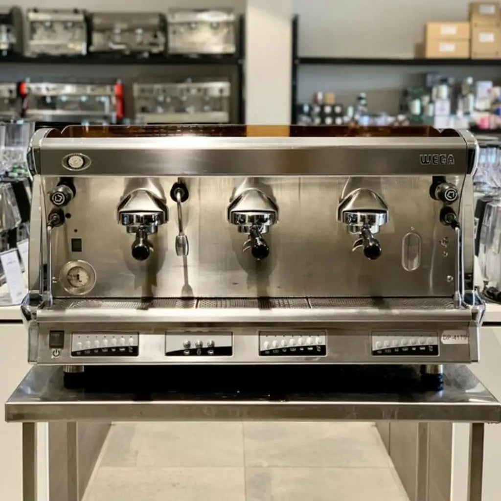 Completely Refurbished Wega 3 Group Commercial Coffee