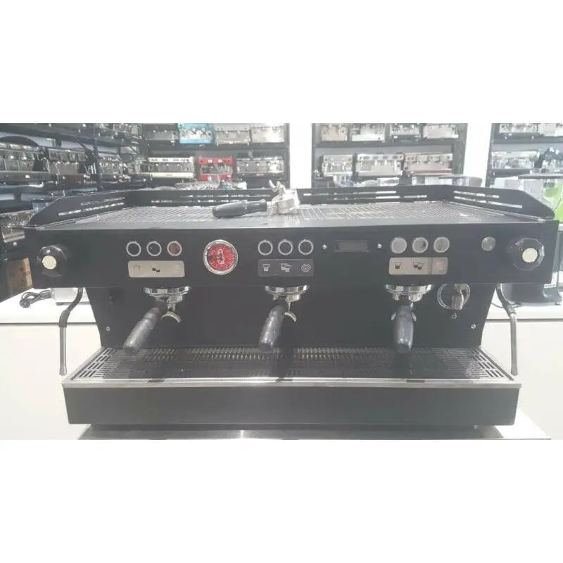 Custom Black 3 Group La Marzocco PB Commercial Coffee