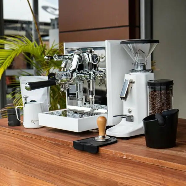 Custom Brand New Heat Exchange Coffee Machine & Grinder