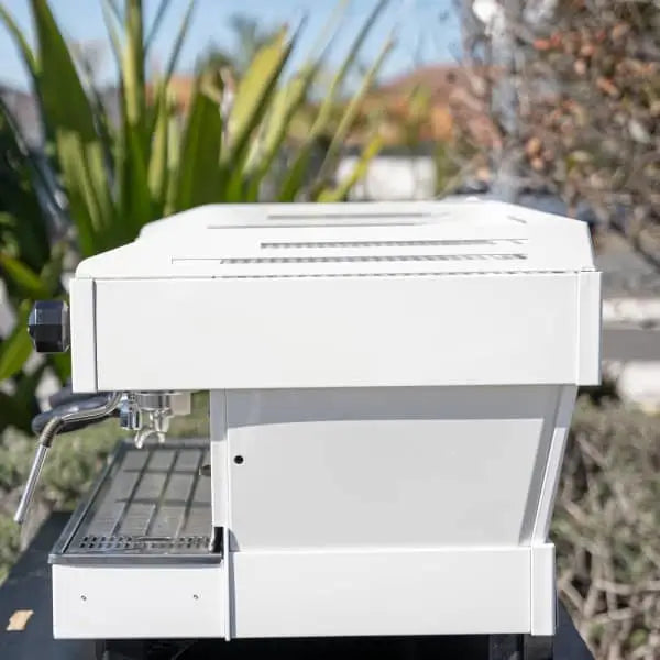 Custom Gloss White 3 Group La Marzocco PB Commercial Coffee