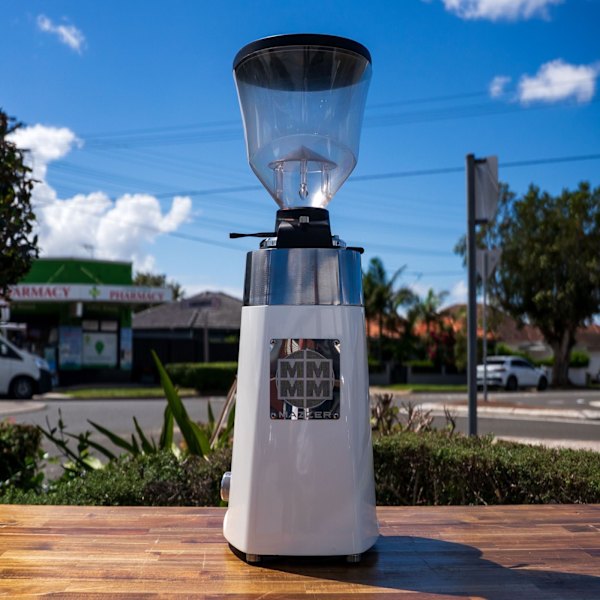 Ex Demo Mazzer Robur S Electronic In White
