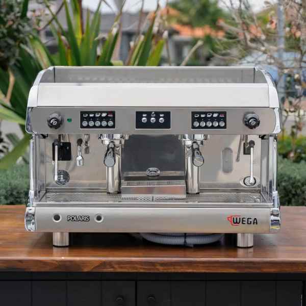 Clean Pre Owned 2 group Wega Polaris Commercial Coffee Machine